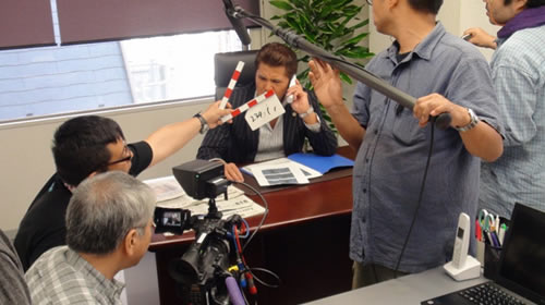 竹内力さん撮影 探偵事務所2